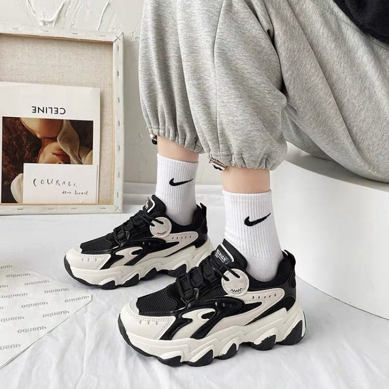 Caroline – Women's Colorblock Sneakers for Autumn and Winter