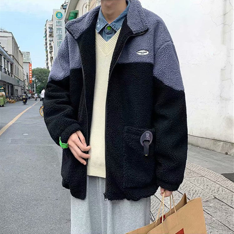 Christian – Men's Loose Plus Velvet Vegan Wool Coat