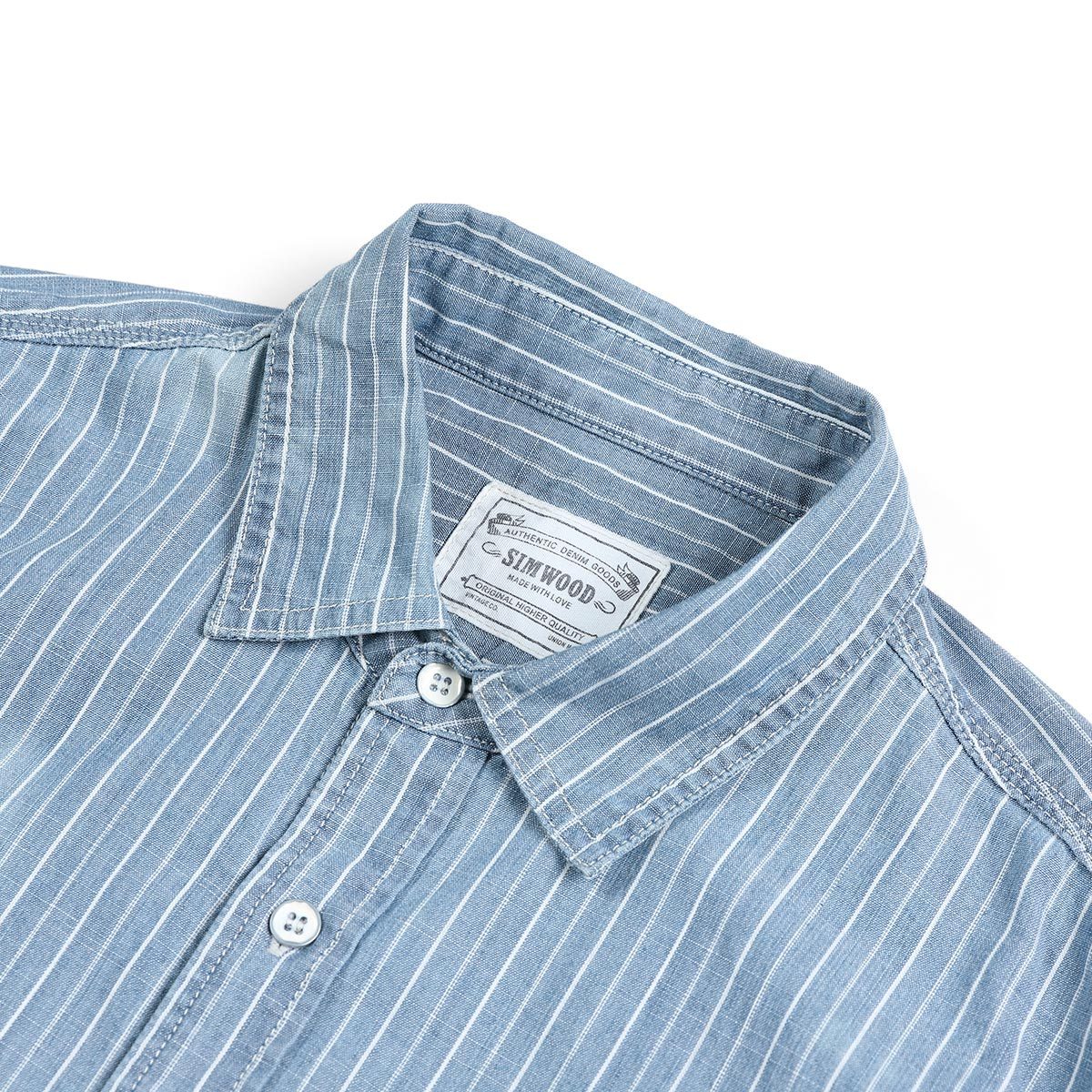 Richard – Casual Shirt with Blue Striped Design