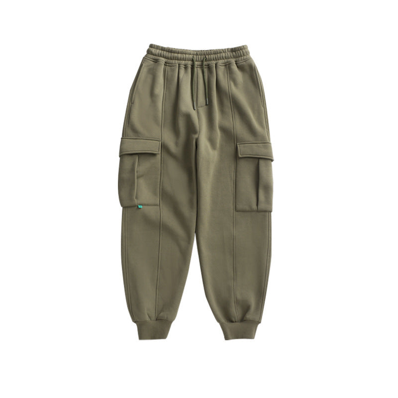 Harry – Knitted Sweatpants with Multiple Pockets