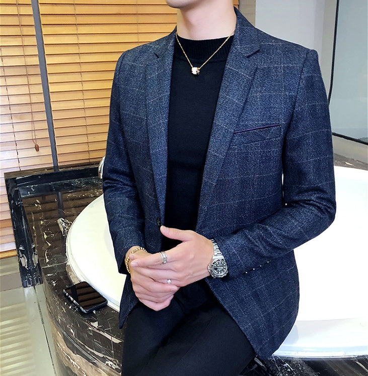 Wayne – Elegant Men's Single Suit