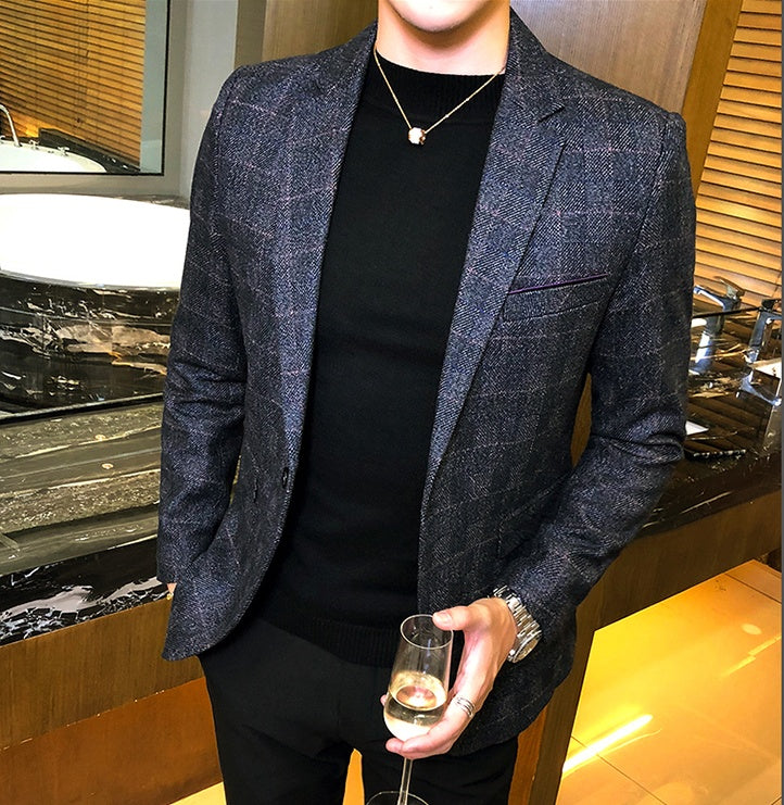 Wayne – Elegant Men's Single Suit