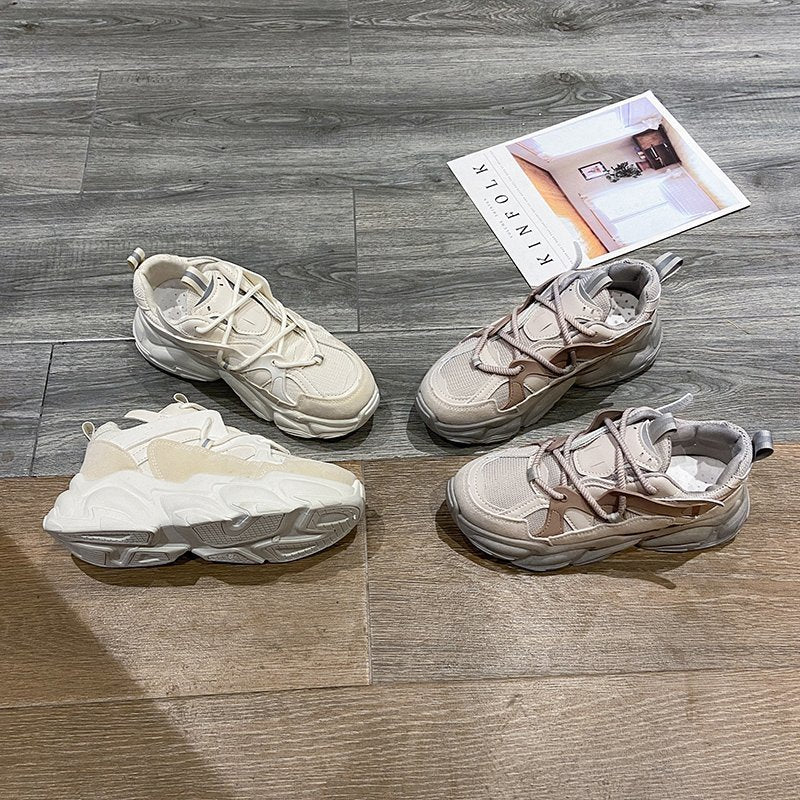 Kim – Women's Comfortable Platform Mesh Sneakers