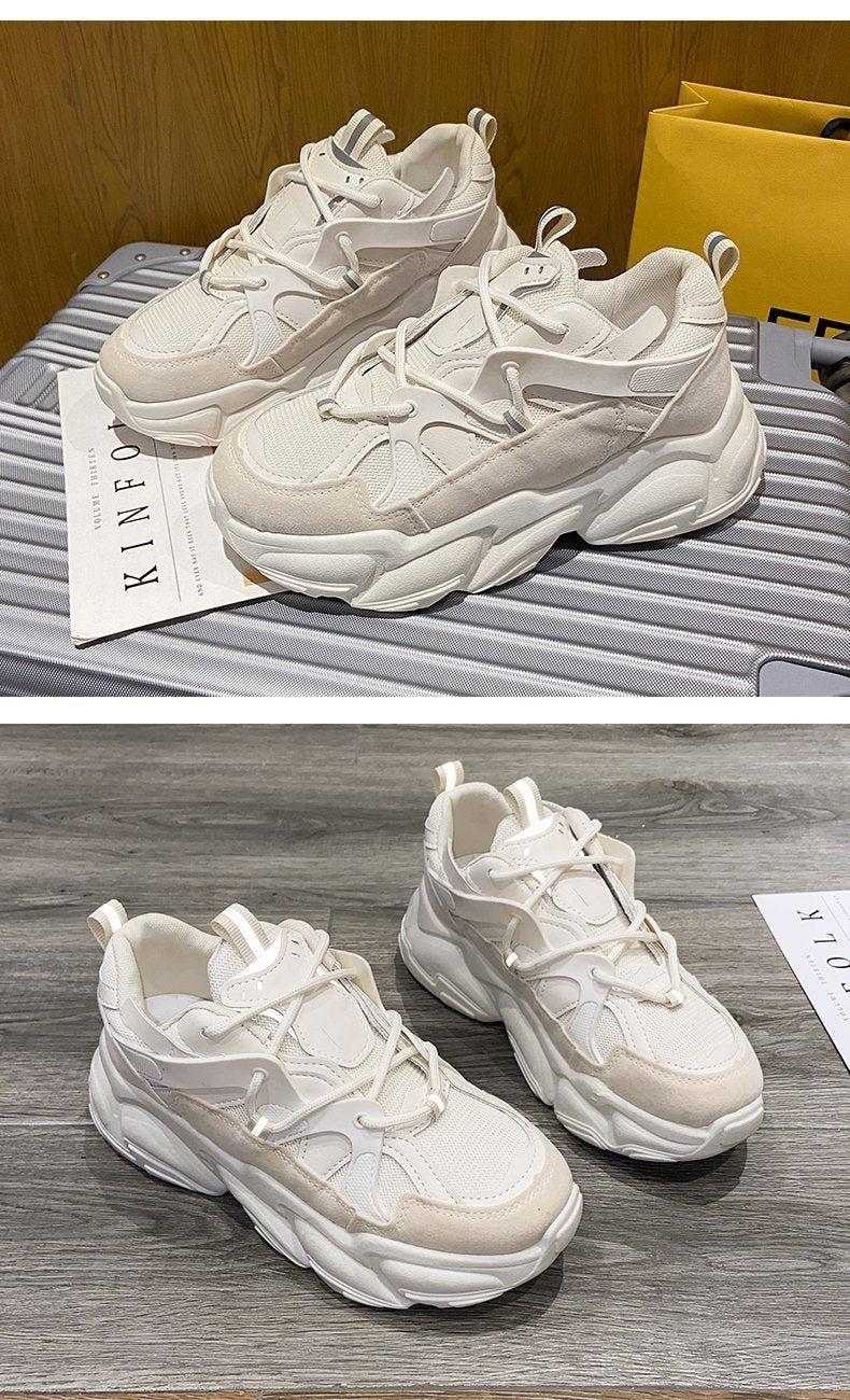 Kim – Women's Comfortable Platform Mesh Sneakers