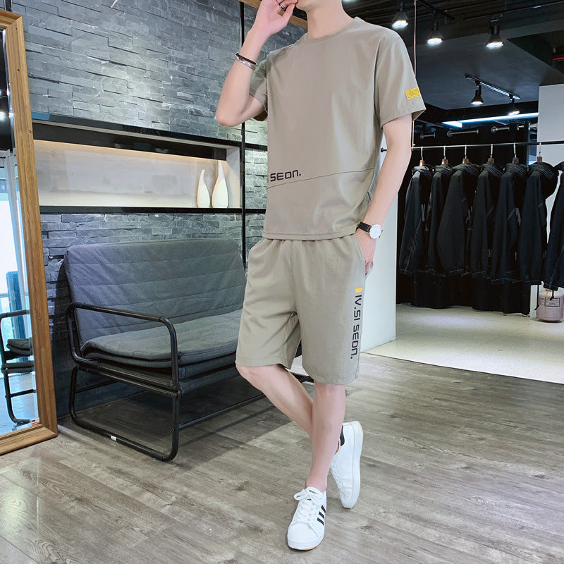 Steven – Ice Silk Short-Sleeved Sports T-shirt