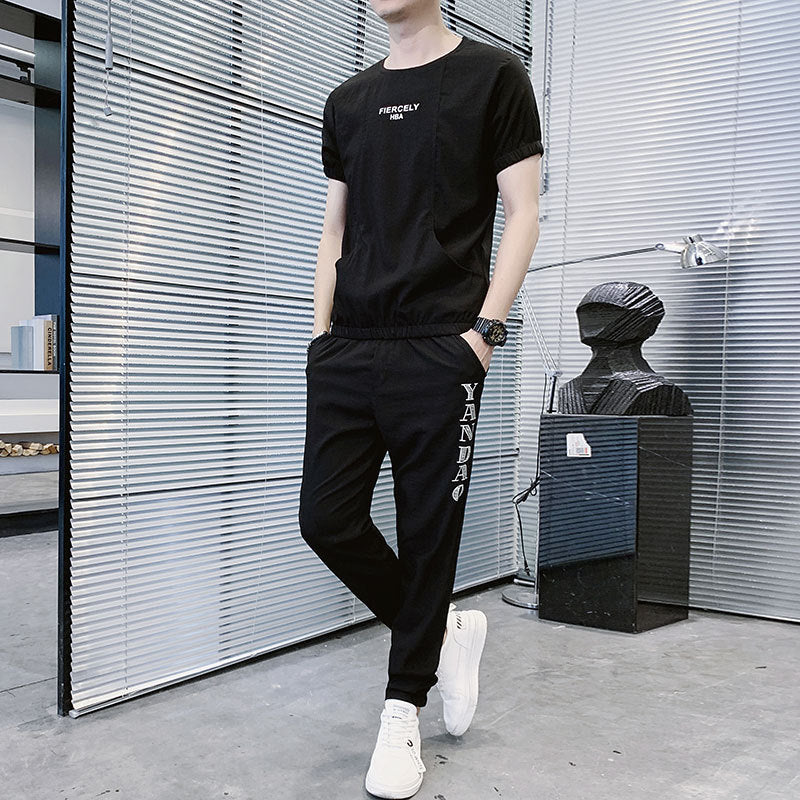 Steven – Ice Silk Short-Sleeved Sports T-shirt