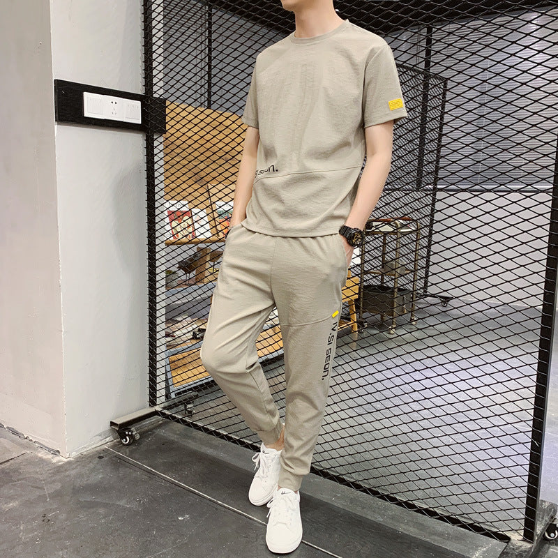 Steven – Ice Silk Short-Sleeved Sports T-shirt