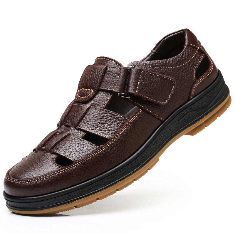 Roy – Breathable Vegan Leather Sandals for Men