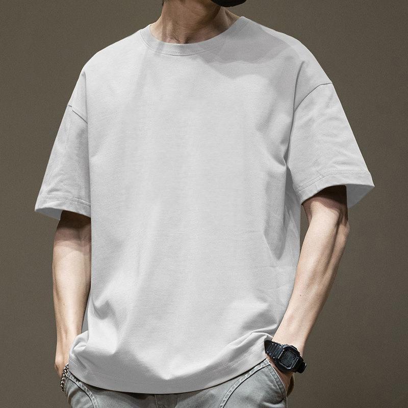 Joel – Heavy Cotton Loose Fit Half Sleeve T-shirt