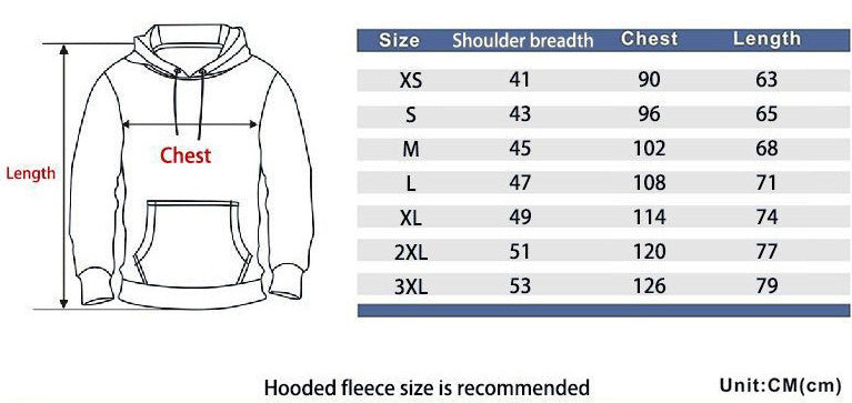 Timothy – Supernatural Printed Sportswear Hoodie