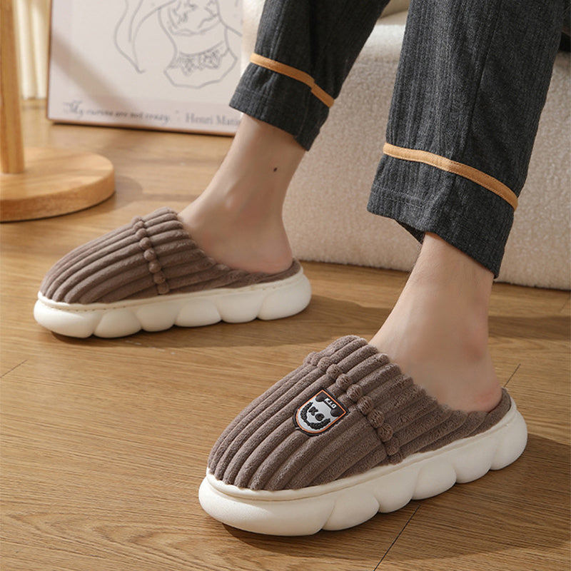 Rachael – Cozy Corduroy Vegan Slippers