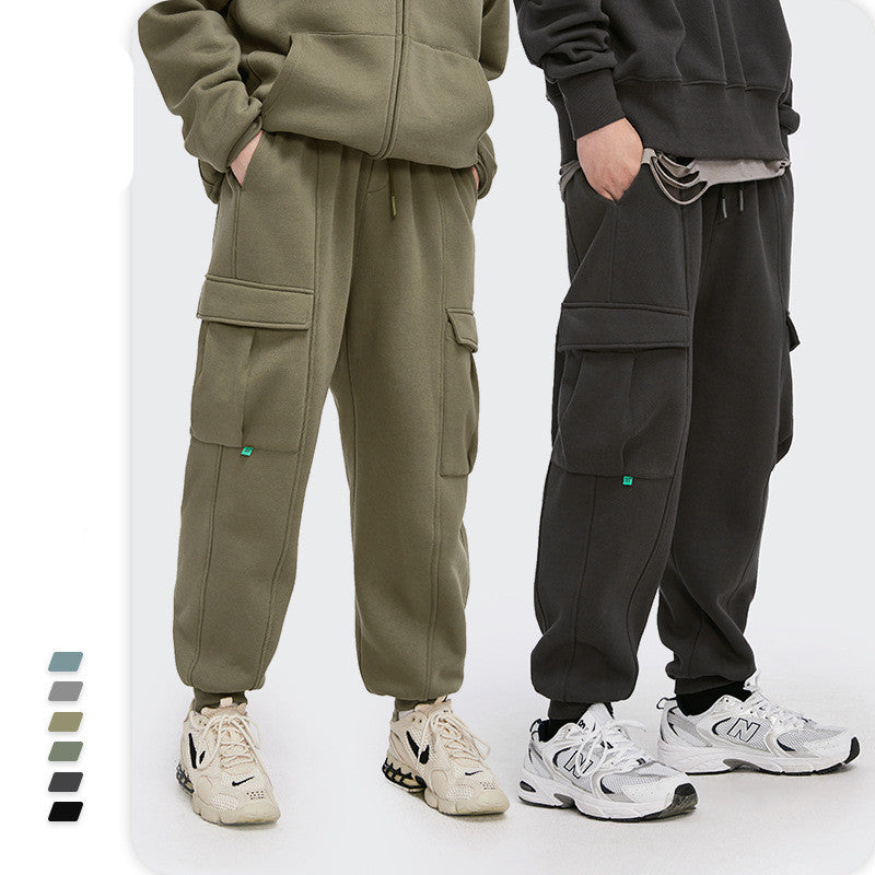 Harry – Knitted Sweatpants with Multiple Pockets
