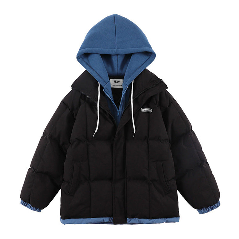Austin – Color Contrast Patchwork Winter Jacket