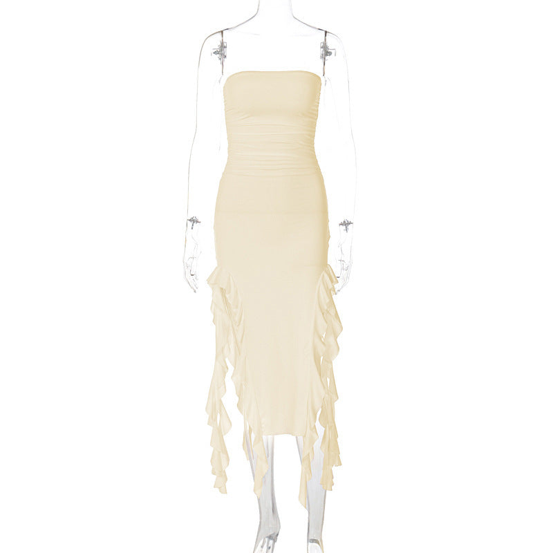 Holly – Irregular Wrap Dress