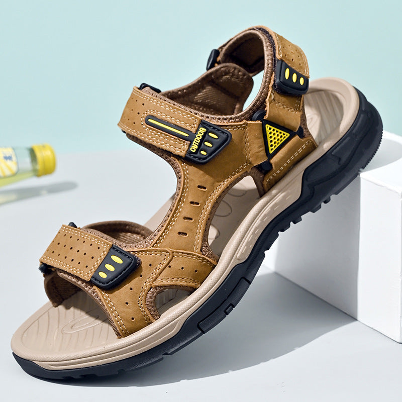 Robin – Breathable Men's Sandals with Non-slip Vegan Leather