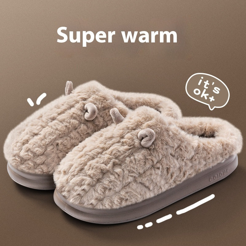 Marcus – Cozy Indoor Slippers with Thick Sole