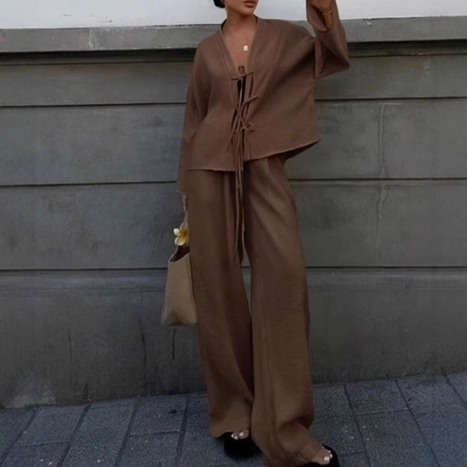 Kelly – Women's Fashion Lace-up Suit