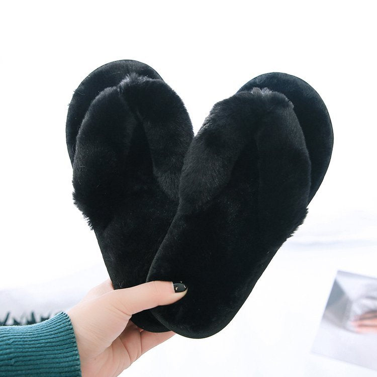 Heidi – Cozy Plush Vegan Flip-flops