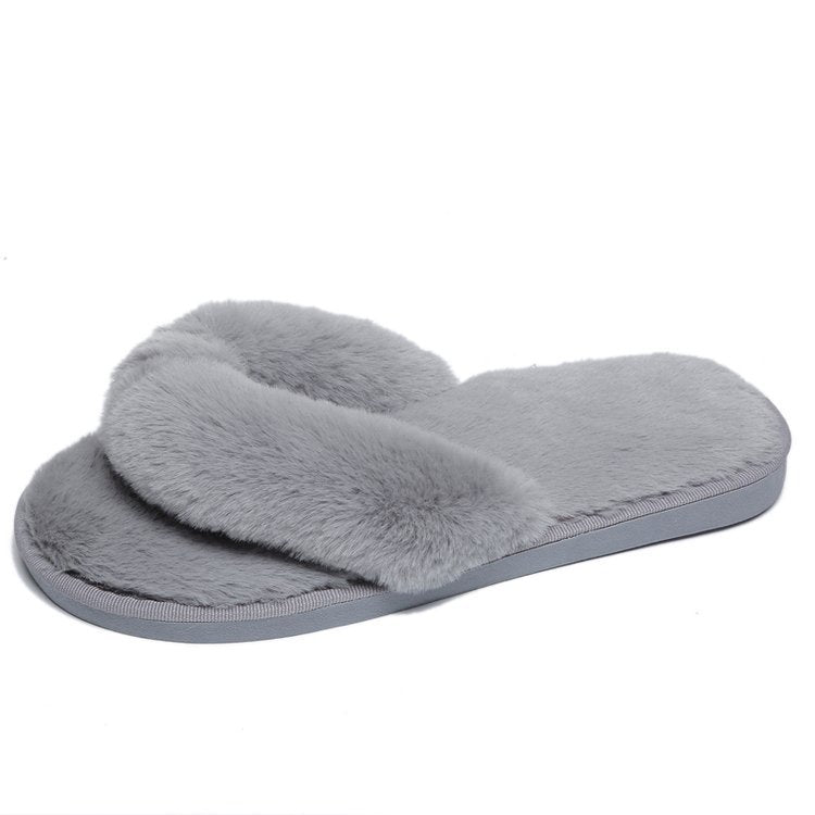Heidi – Cozy Plush Vegan Flip-flops