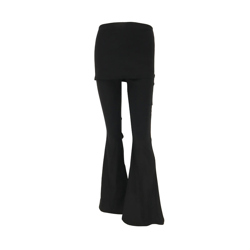 Mary – Women's Wide-leg Pants with Draping