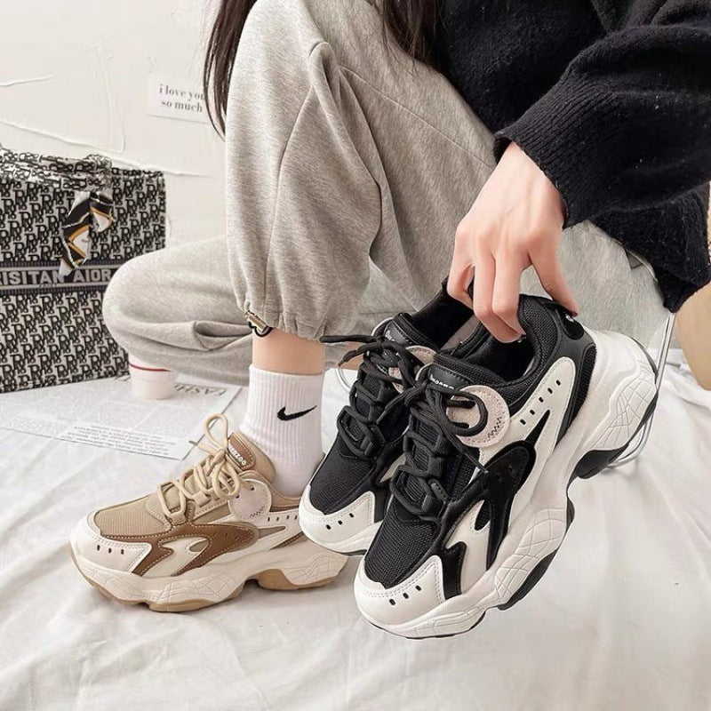 Caroline – Women's Colorblock Sneakers for Autumn and Winter
