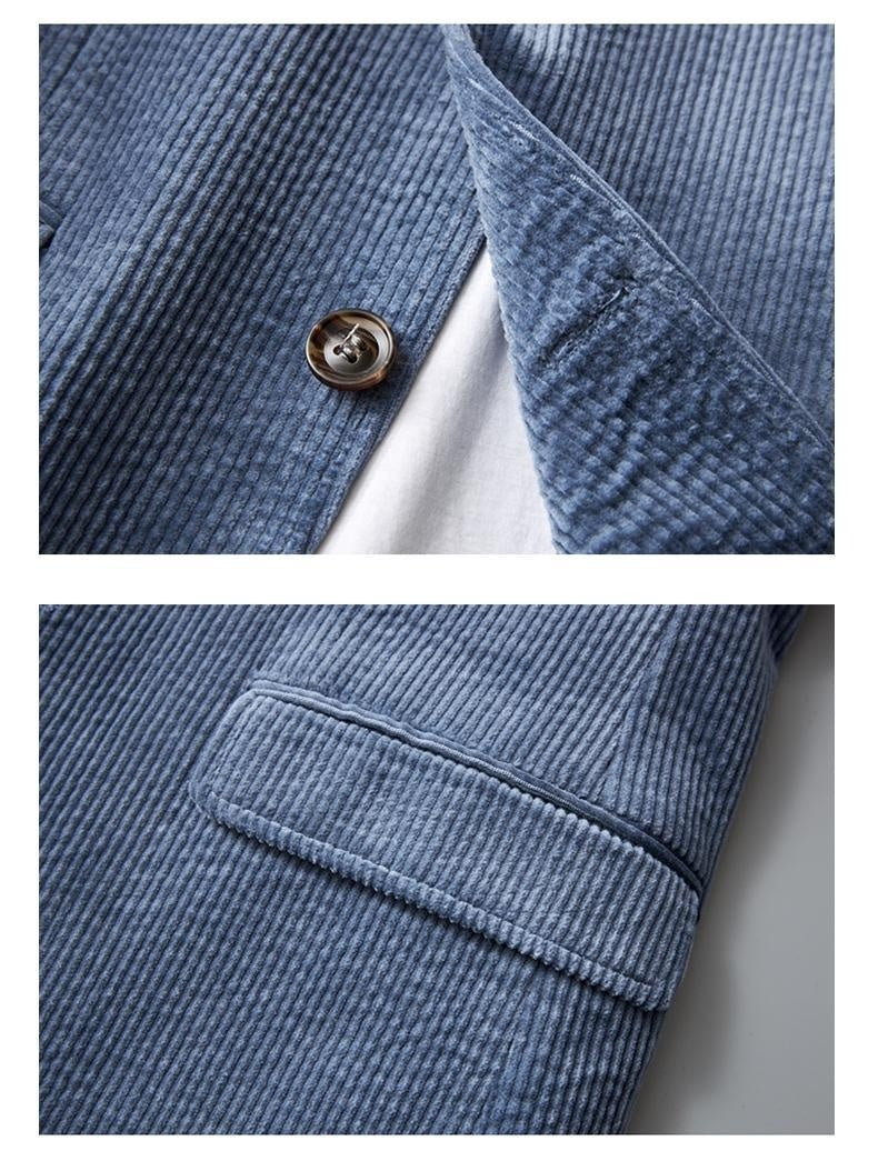 Marc – Slim Corduroy Suit for Autumn