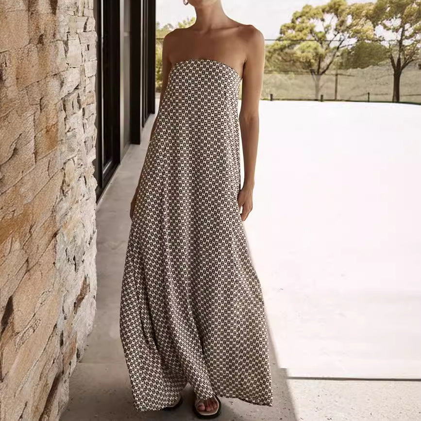 Carol – Off-Shoulder Sleeveless Dress