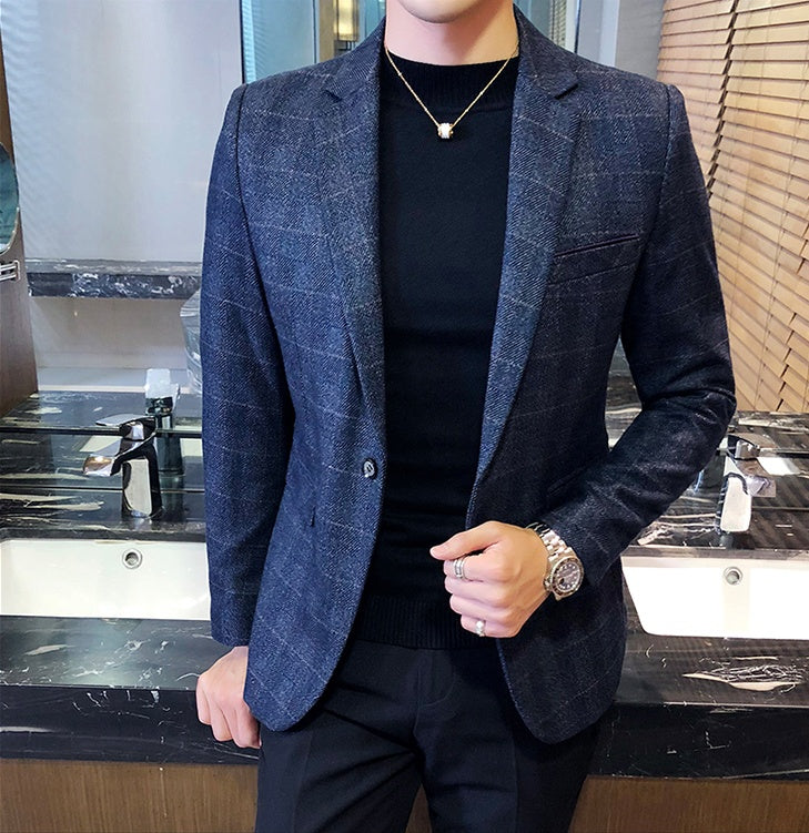 Wayne – Elegant Men's Single Suit