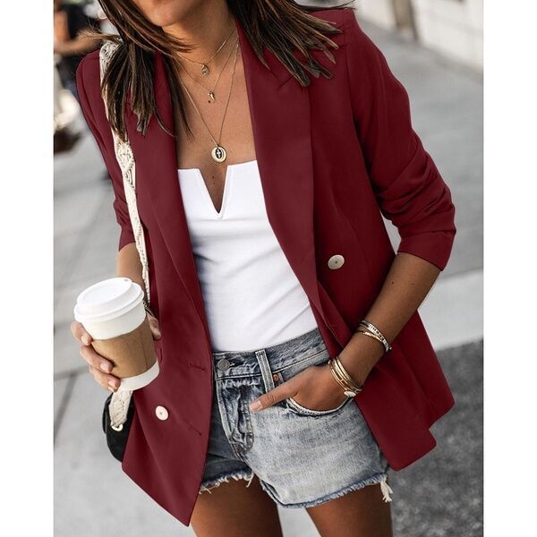 Stewart – Casual Button-Down Blazer