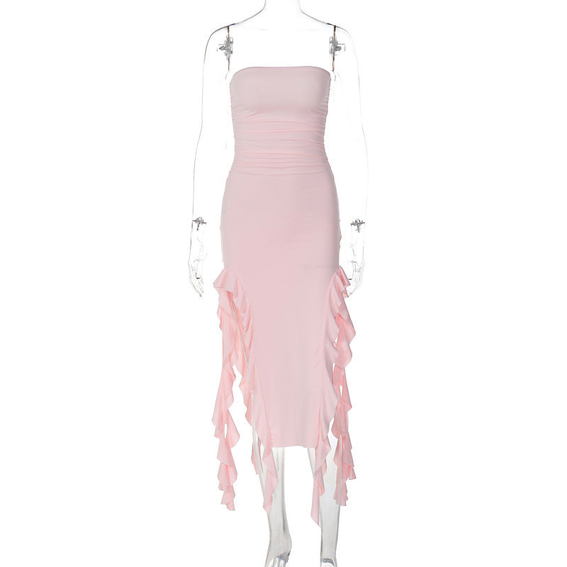 Holly – Irregular Wrap Dress