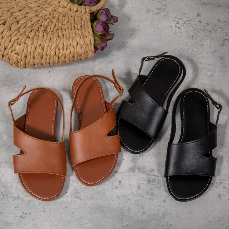Emily – Ankle-Strap Vegan Leather Shoes