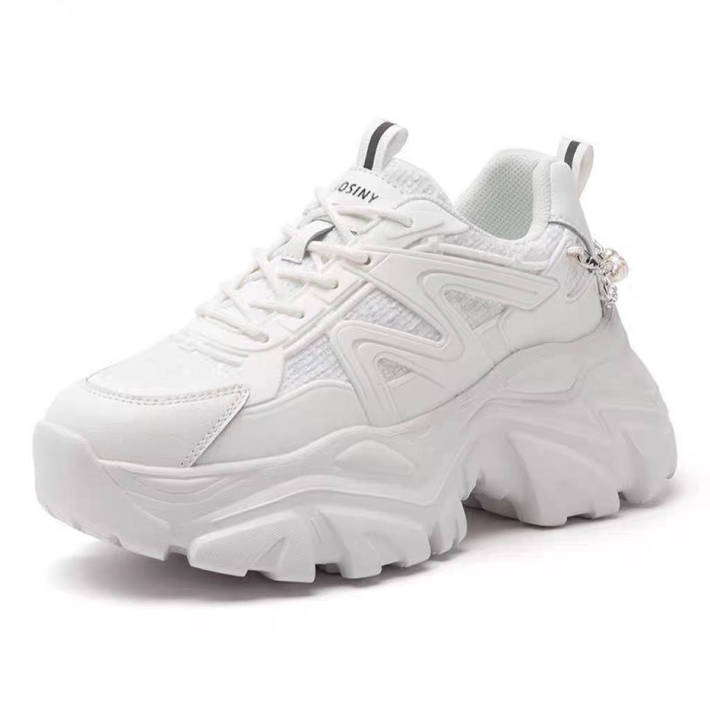 Andrea – Ultra-thin Vegan Leather Elevator Sneakers