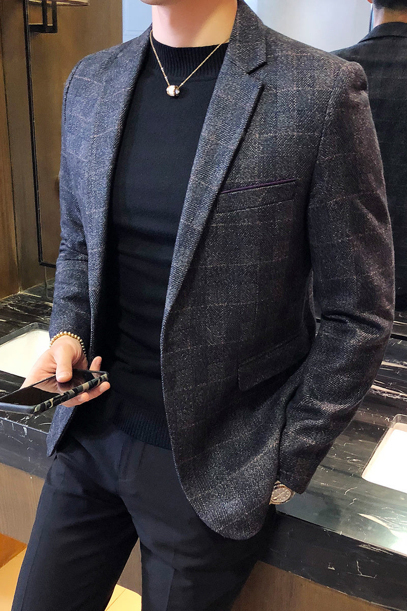 Wayne – Elegant Men's Single Suit