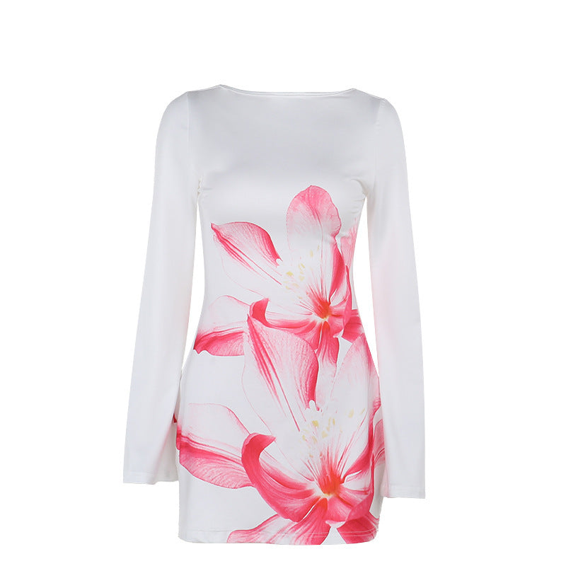 Katie – Floral Long Sleeve Dress