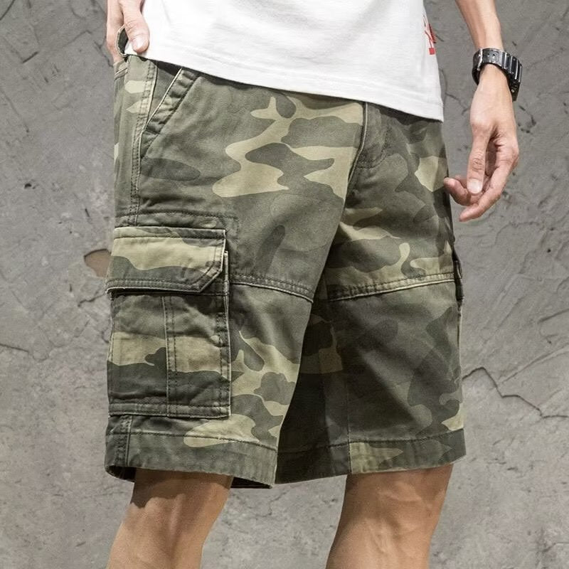 Jacob – Casual Camouflage Workwear Shorts