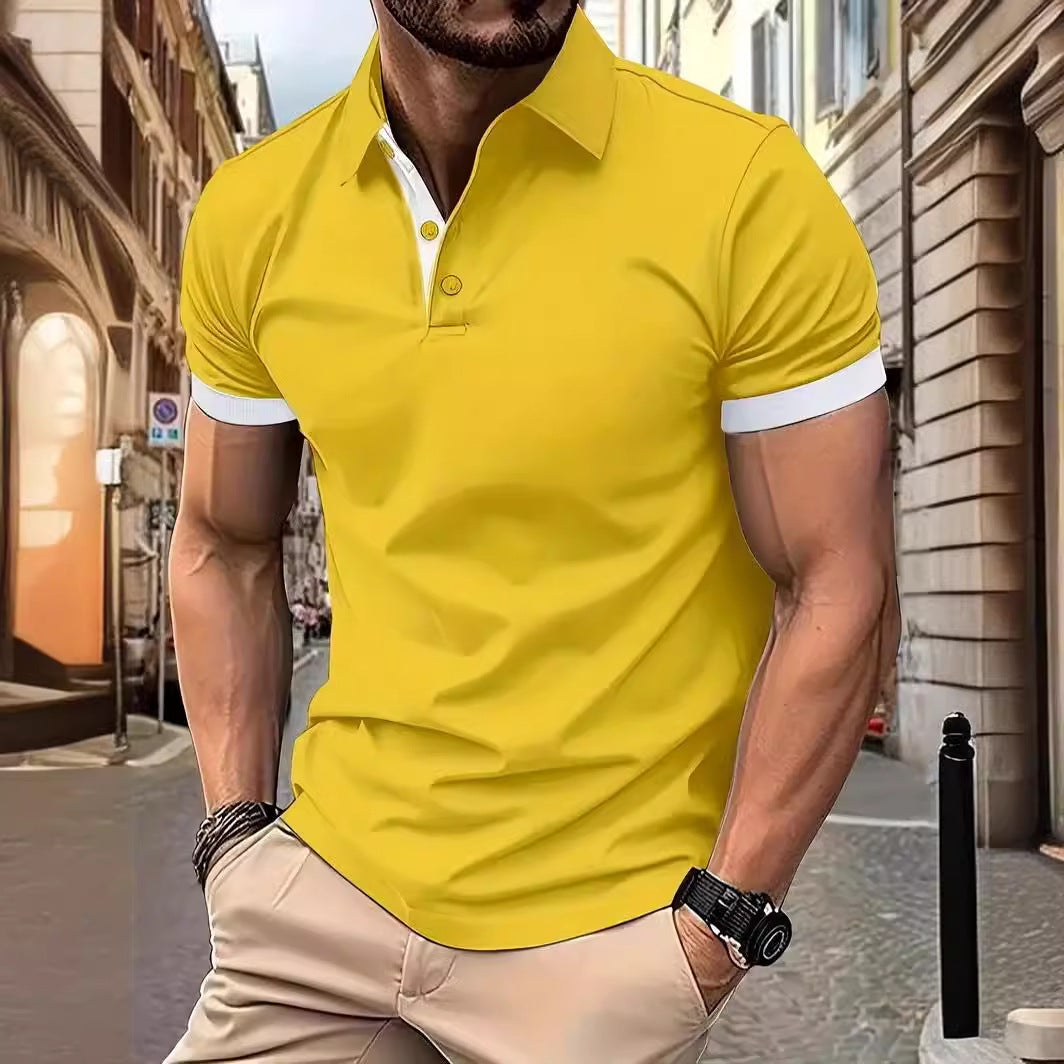 Steven – 3D Short Sleeve Polo Shirt