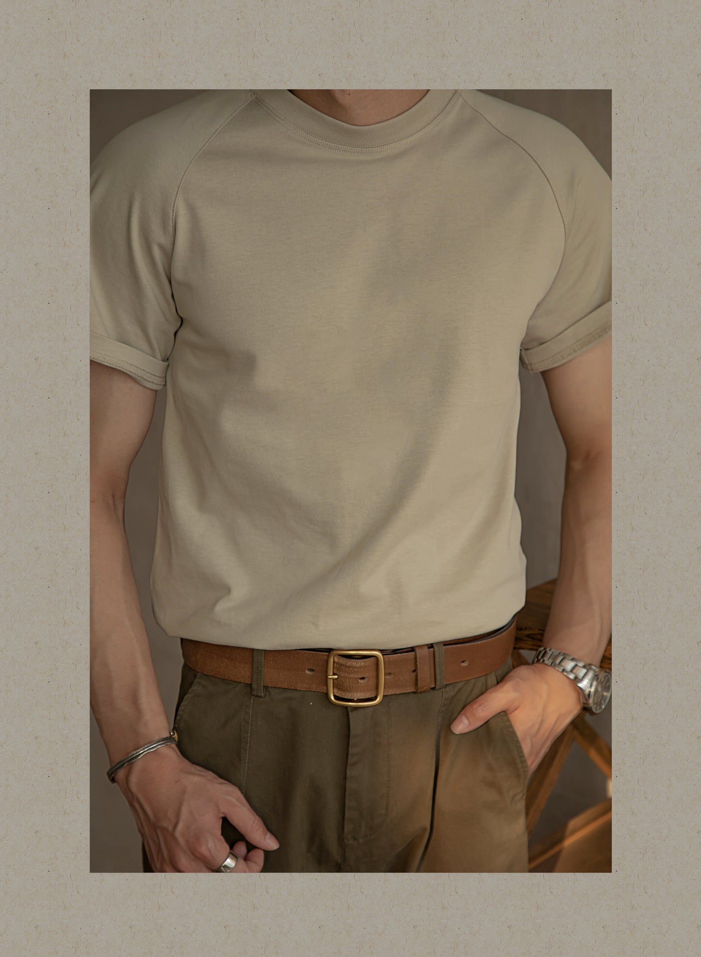 Barry – Heavy Cotton Slim Fit T-Shirt