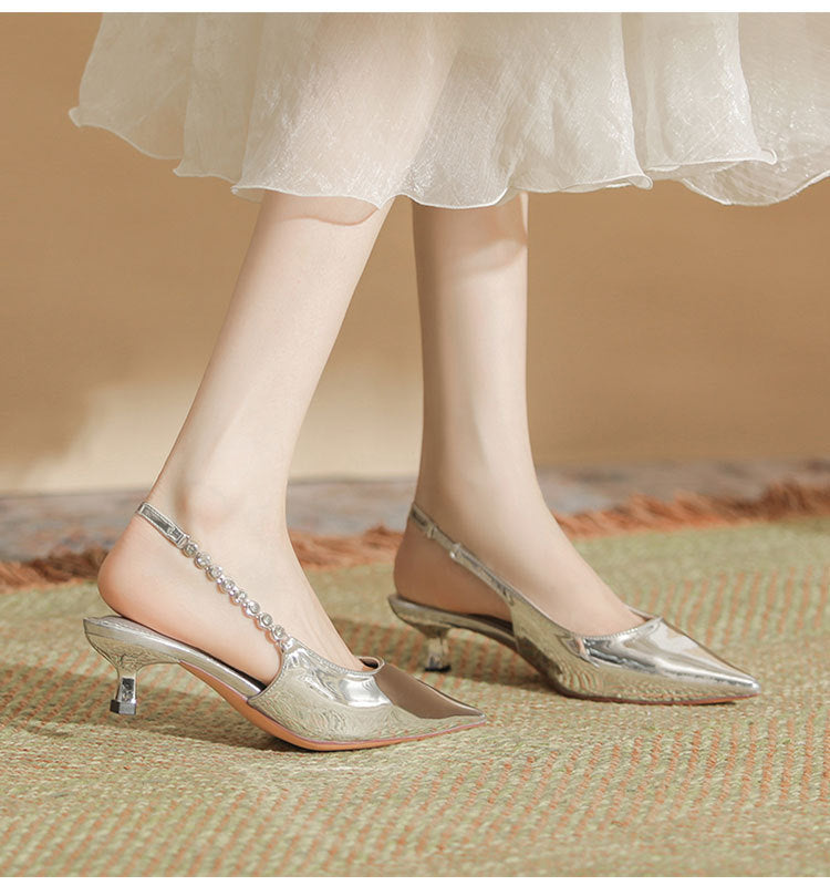 Charlotte – Elegant Vegan Leather Stiletto Heels