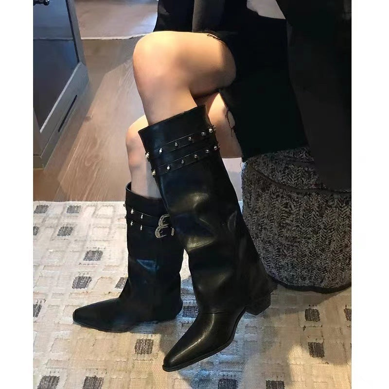 Harold – Retro Western Cowboy Boot