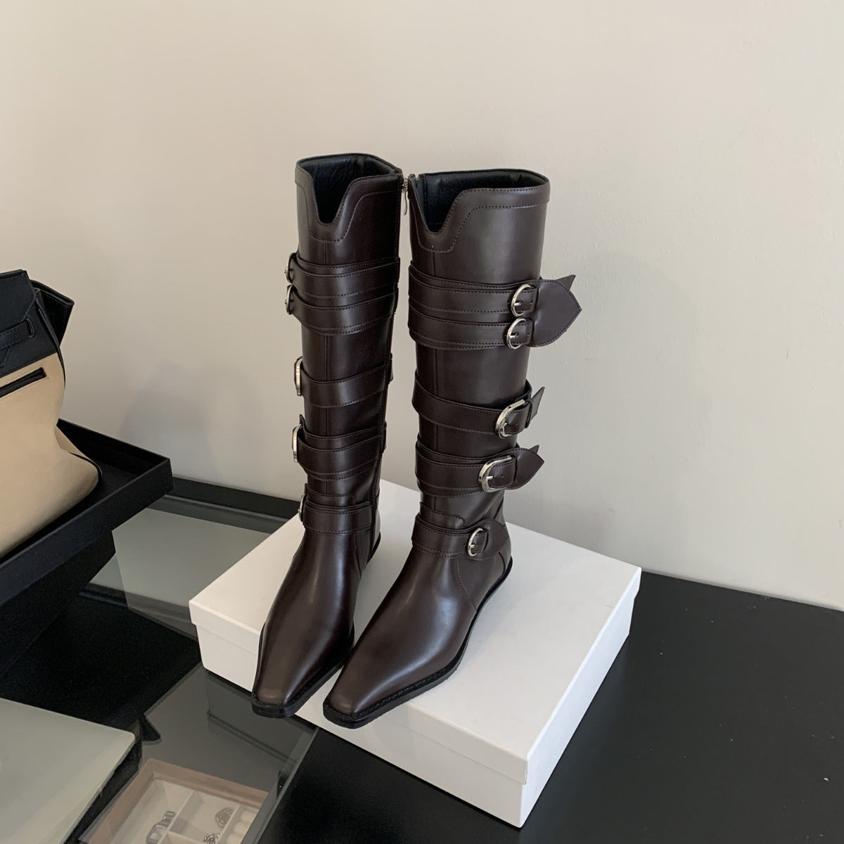 Jacqueline – Retro High Sense Knight Boots