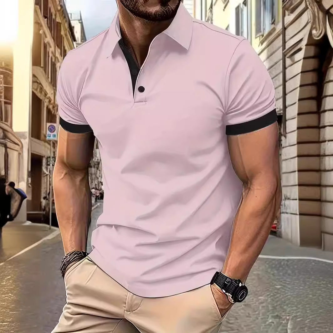 Steven – 3D Short Sleeve Polo Shirt