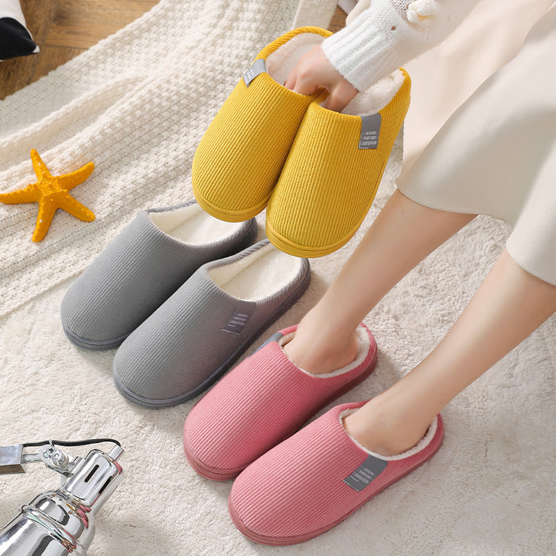 Aidan – Casual Indoor Slippers with Stripes
