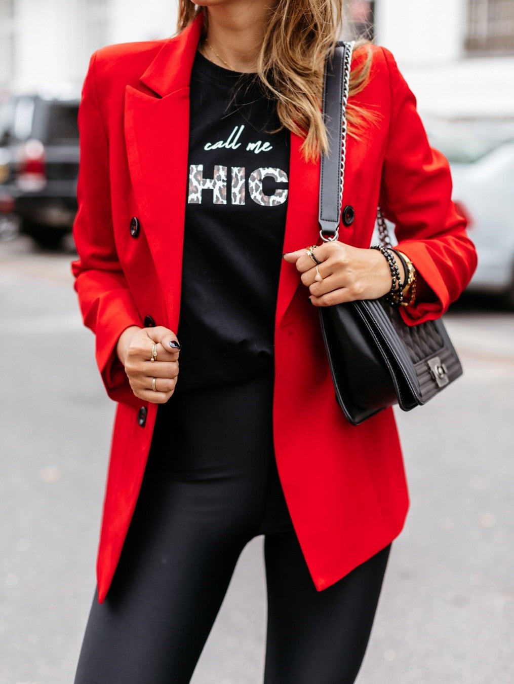 Christian – Double-Breasted Blazer with Classic Buttons