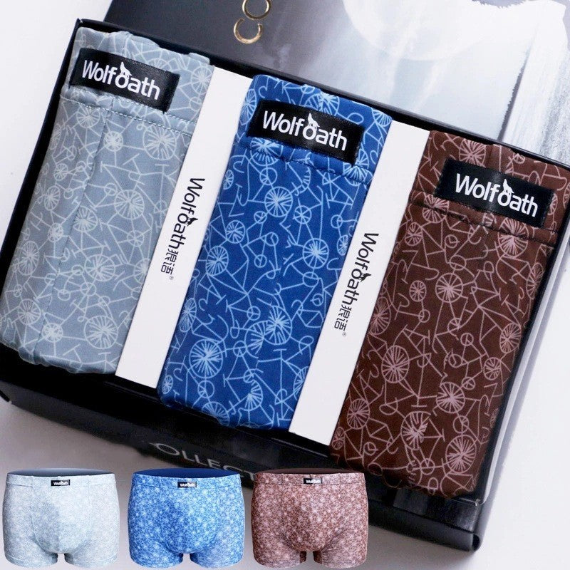 David – Men's Ice Silk Underwear 3-Pack