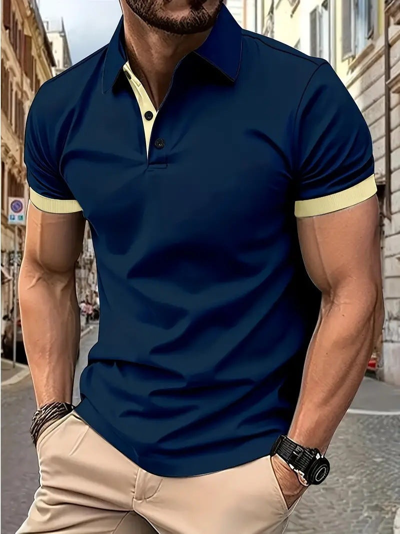 Steven – 3D Short Sleeve Polo Shirt
