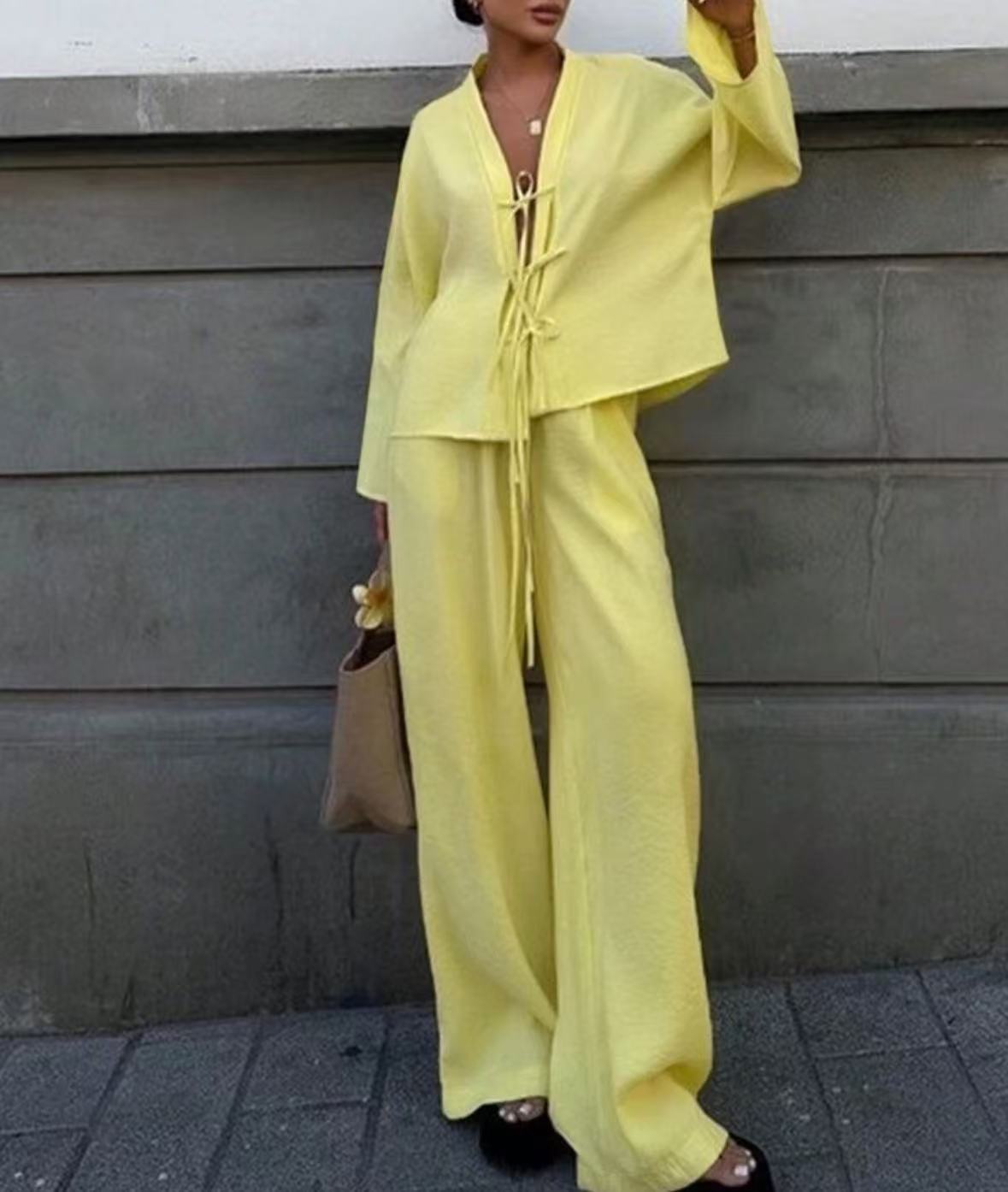 Kelly – Women's Fashion Lace-up Suit