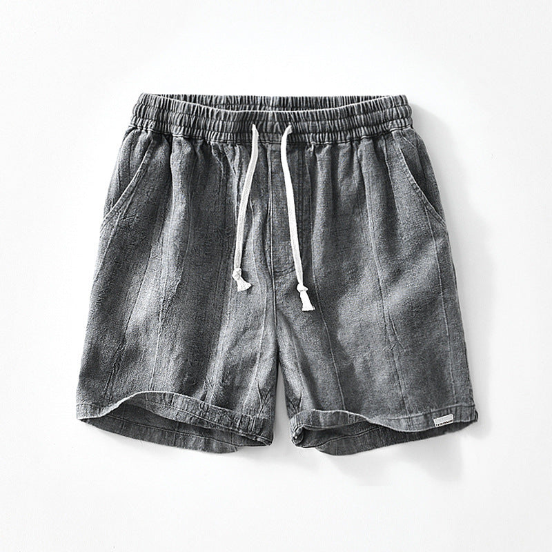 Eric – Retro Men's Casual Cropped Pants