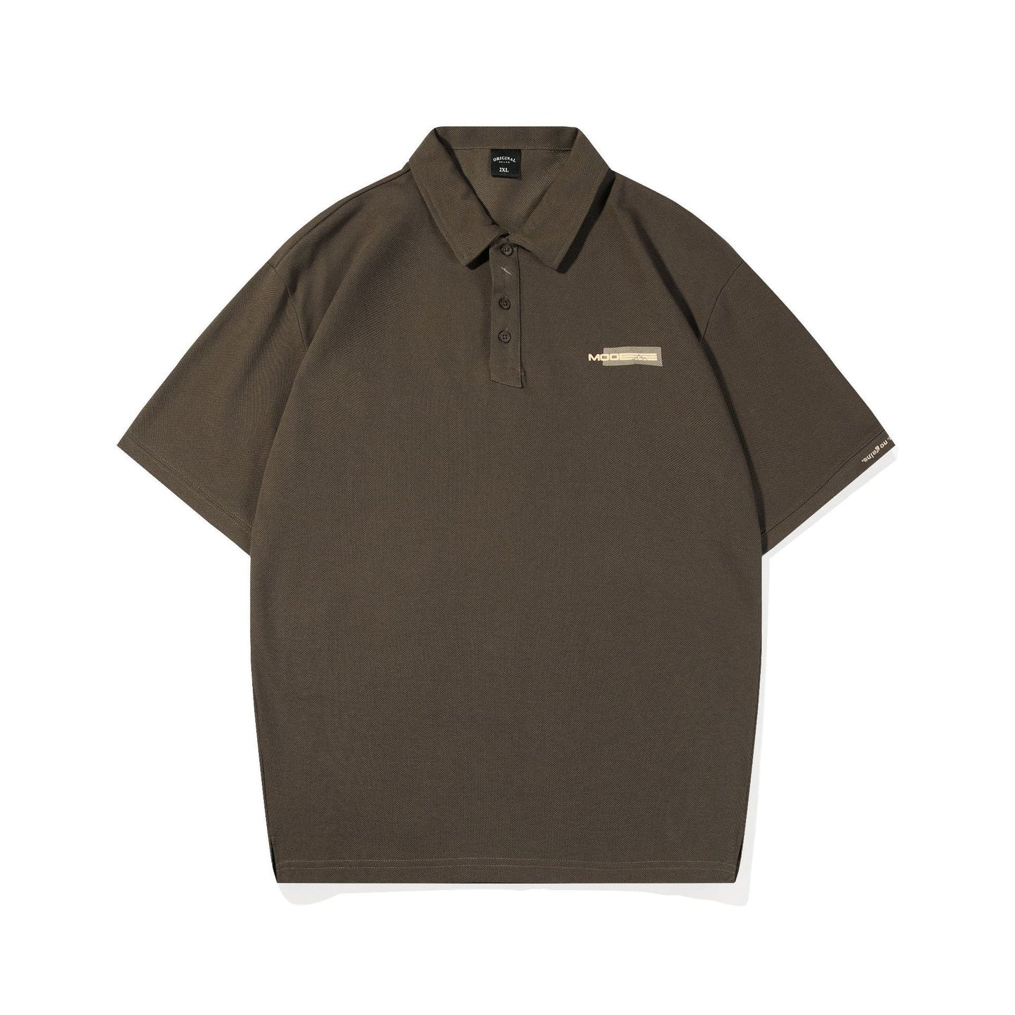 Desmond – Retro Embroidered Polo T-shirt