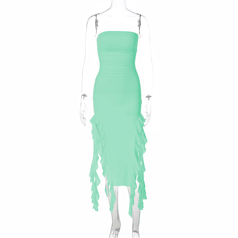 Holly – Irregular Wrap Dress