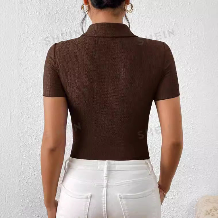 Tony – Simple Slim Polo Short Sleeve